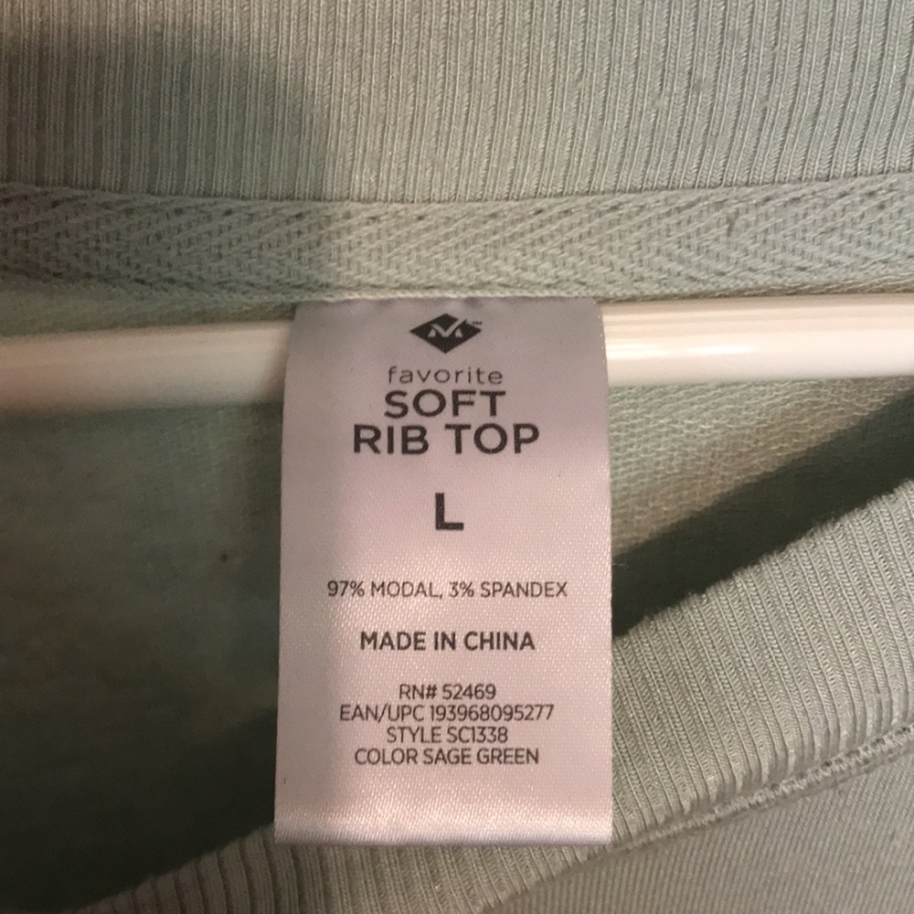 Soft Rib Top - Picture 3 of 3
